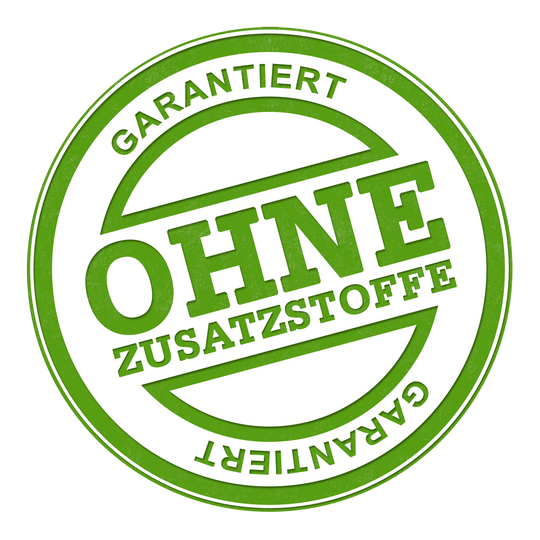 Badge: Garantiert ohne Zusatzstoffe - Barkhofen Tiernahrung