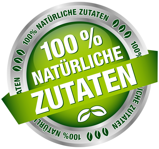 Badge: 100% natürliche Zutaten von Barkhofen Tiernahrung