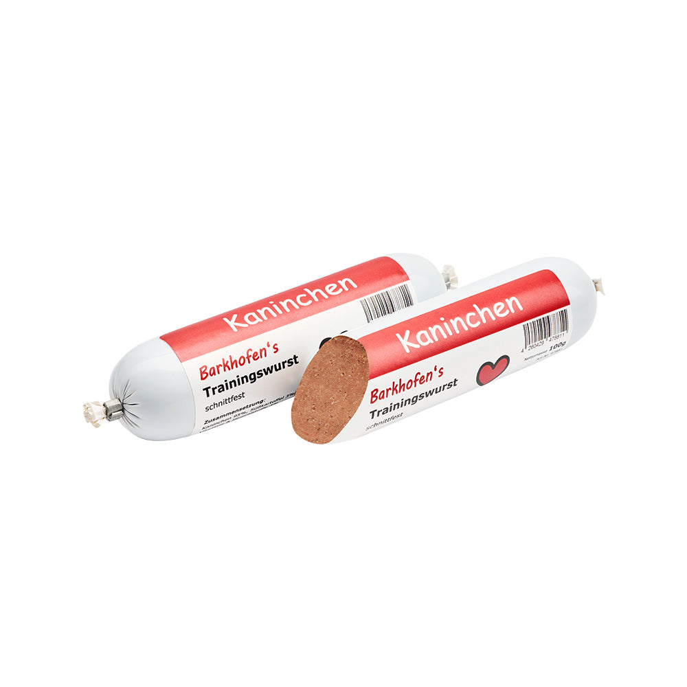 Kaninchen Trainingswurst 100g