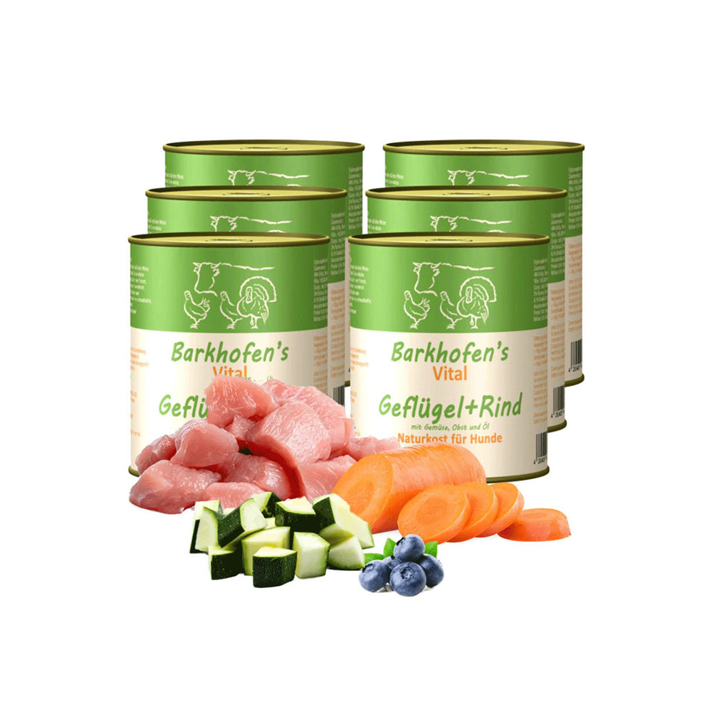 Barkhofen’s VITAL - Geflügel + Rind 800g