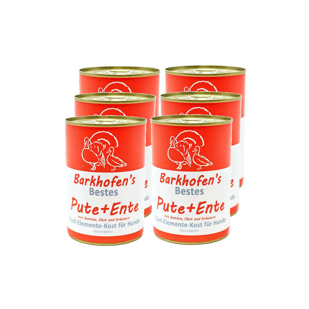 Barkhofen's Fünf Elemente Kost - Pute + Ente