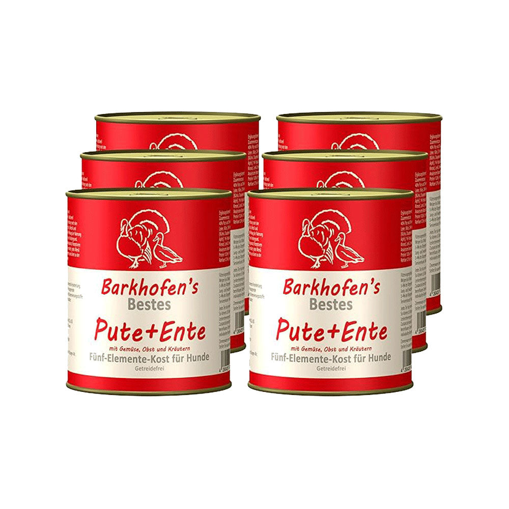 Barkhofen's Fünf Elemente Kost - Pute + Ente