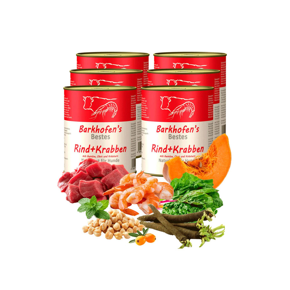 Barkhofen’s Bestes - Rind + Krabben 800g